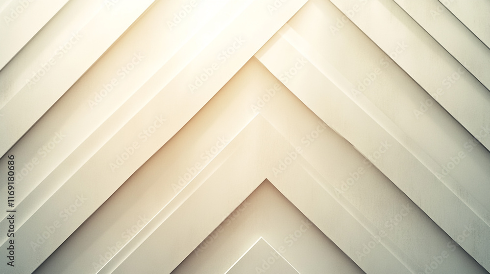 Obraz premium Textured diagonal layers create a modern backdrop in neutral tones