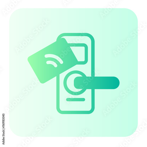 keycard gradient icon