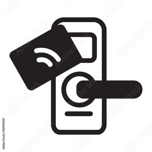 keycard glyph icon