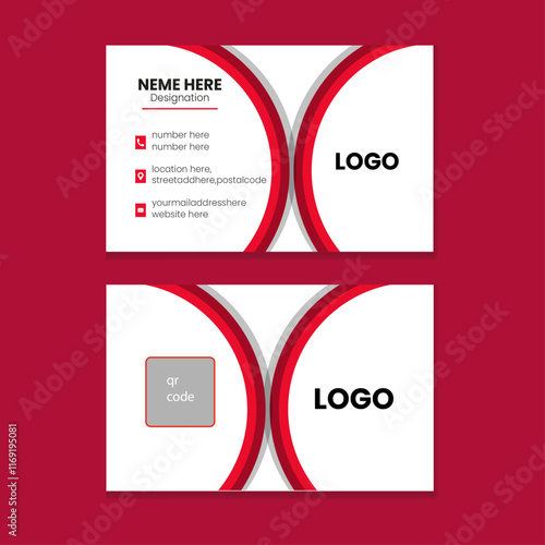 personal visiting and business card
