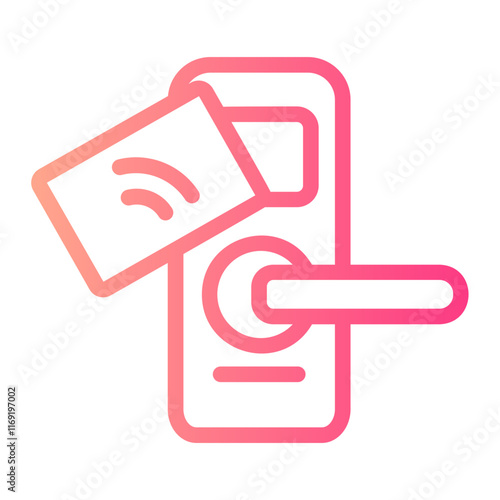 keycard gradient icon