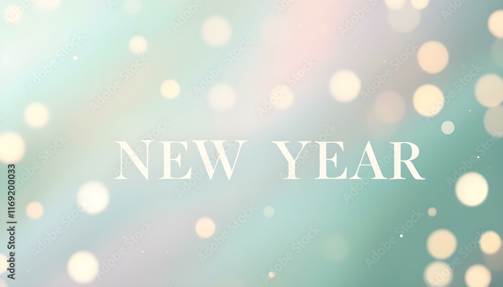New Year christmas background