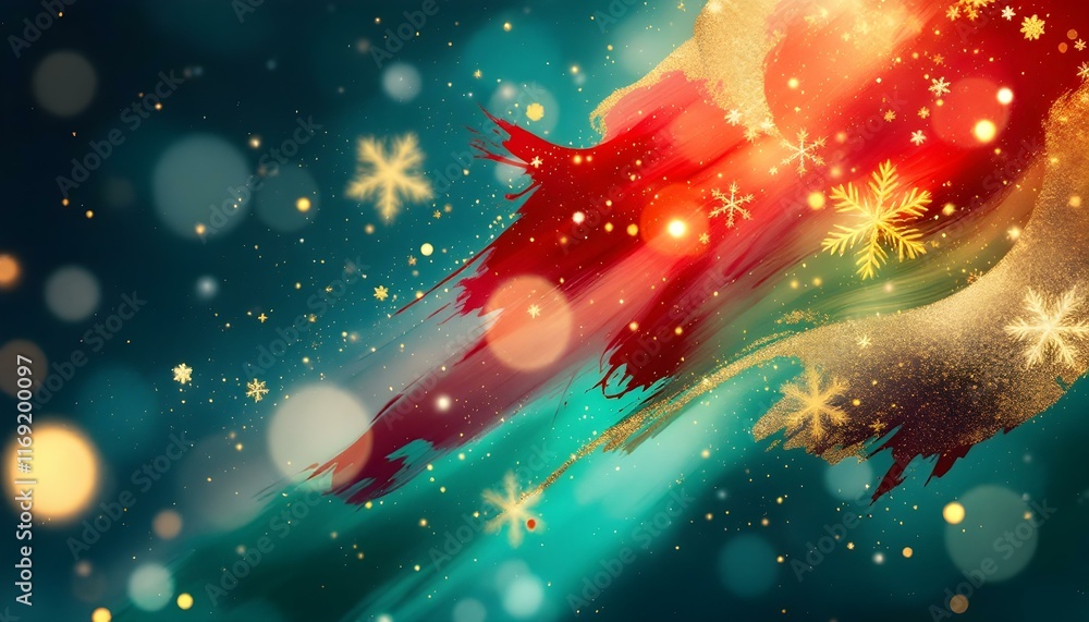 New Year christmas background