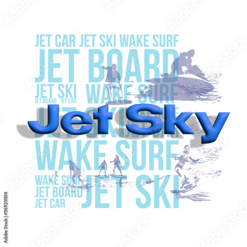 Extreme sports inscriptions, poster