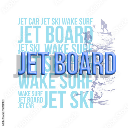 Extreme sports inscriptions, poster