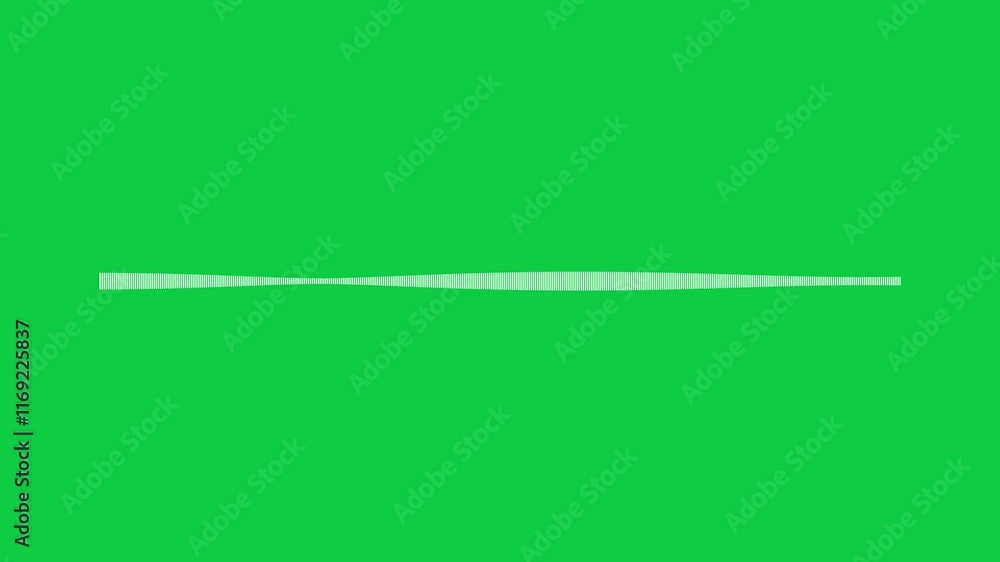 Animated sound wave spectrum on green screen for chroma key Animated sound wave spectrum on green screen for chroma key