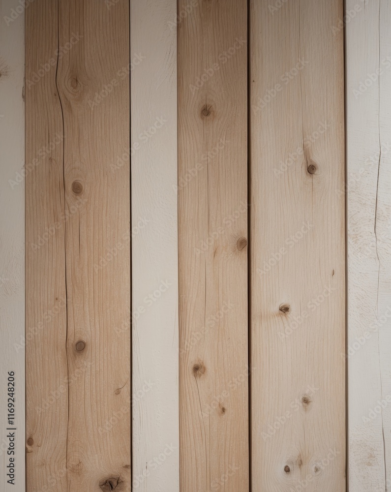 Light brown wooden planks creating a rustic and textured backdrop