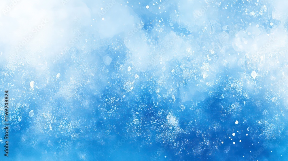 Frosted Blue Ice, a captivating blue background with delicate white cracks, sparkling with a frosty texture, reminiscent of a winter wonderland. Frosted Blue Ice, a captivating blue background with delicate white cracks, sparkling with a frosty texture, reminiscent of a winter wonderland.
