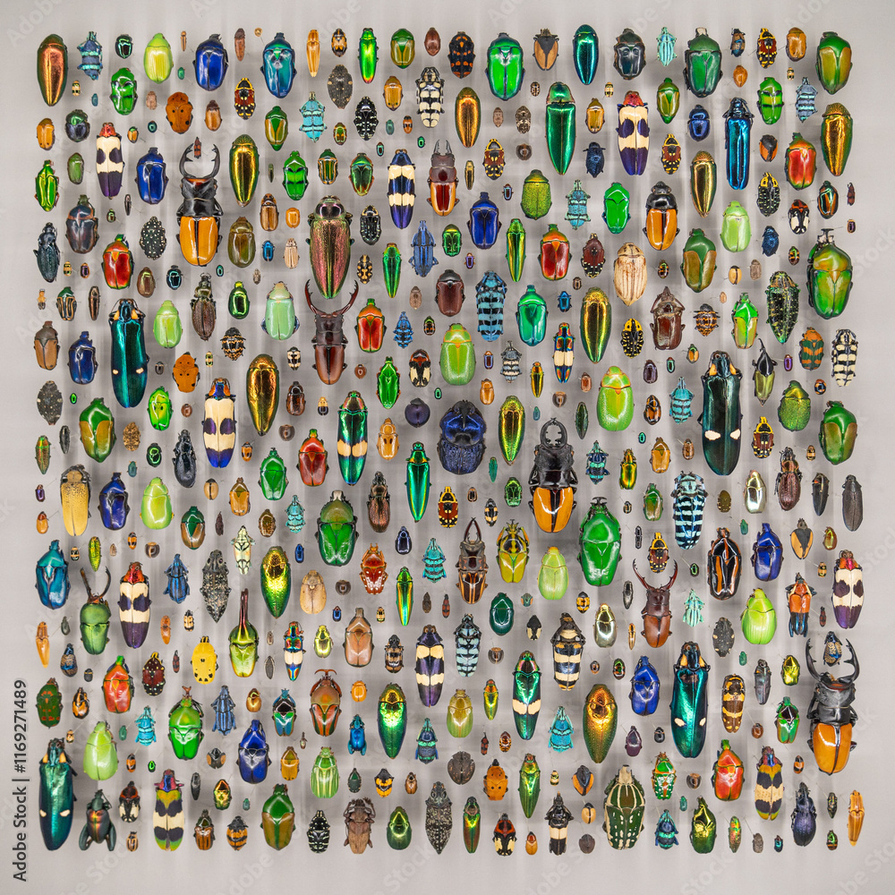 set of beetles set of beetles