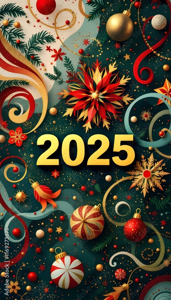 new year 2025 background