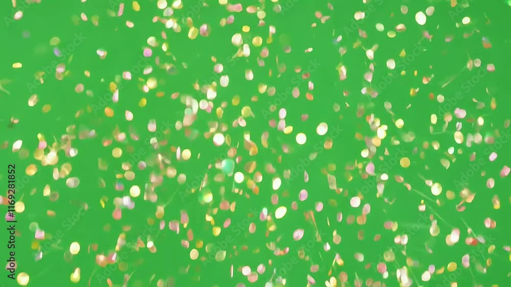 Explosive bursts gold silver multicolor confetti animate dynamically chroma key compatibility making overlay ideal festive projects high resolution Explosive bursts gold silver multicolor confetti animate dynamically chroma key compatibility making overlay ideal festive projects high resolution