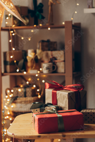 New Year's decor for a holiday, a gift