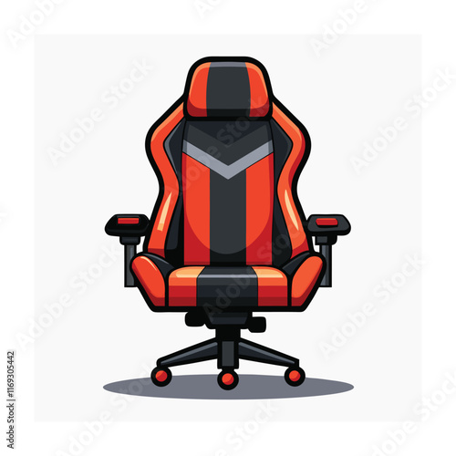 Gaming equipment vector illustration