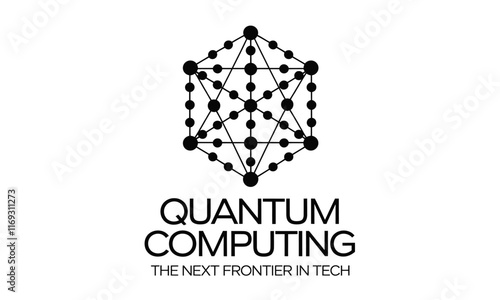 Quantum Computing Vector clipart icon graphics