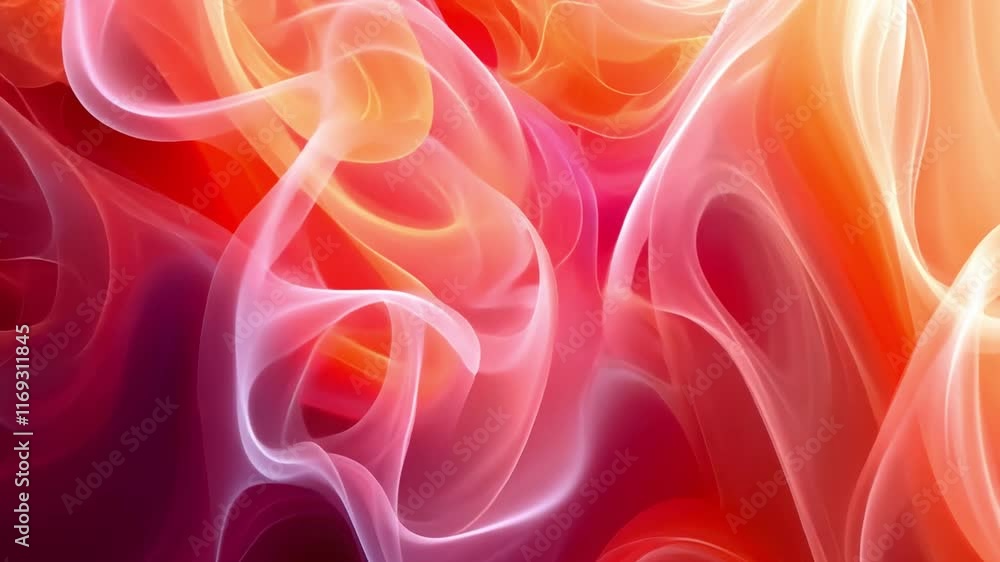This dynamic display features flowing abstract shapes and vibrant colors that evoke feelings of warmth and passion, ideal for romantic occasions or Valentine's celebrations. This dynamic display features flowing abstract shapes and vibrant colors that evoke feelings of warmth and passion, ideal for romantic occasions or Valentine's celebrations.