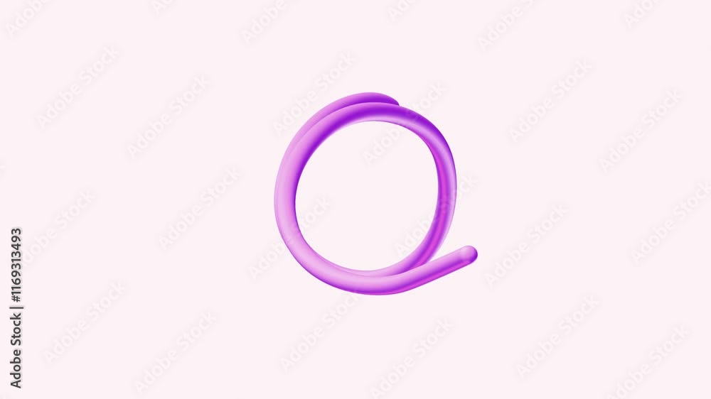 3d purple circle animation video 3d purple circle animation video
