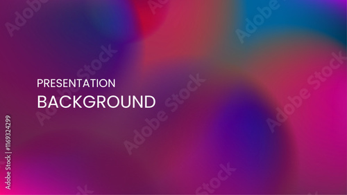 Dark blue and dark red gradient background with abstract graphic elements for presentation background design. Suit for business, corporate, institution, party, festive, seminar, and talks.
