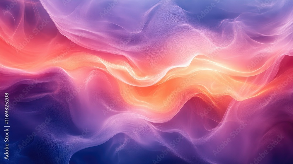 Obraz premium A smoky haze flowing in slow motion, filling the frame with a sense of movement and mystery, perfect for abstract or dramatic imagery