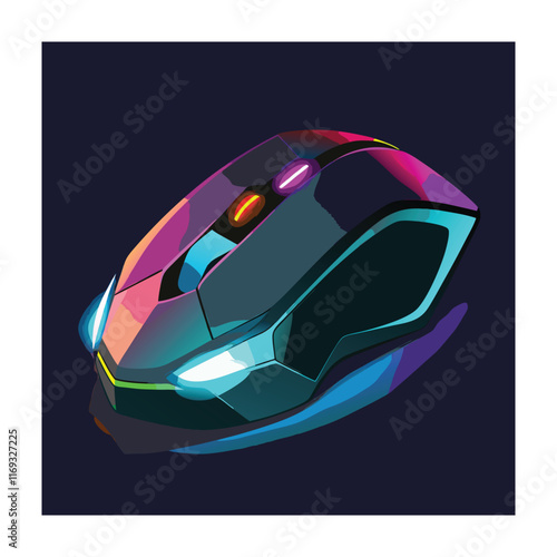 Gaming equipment vector illustration