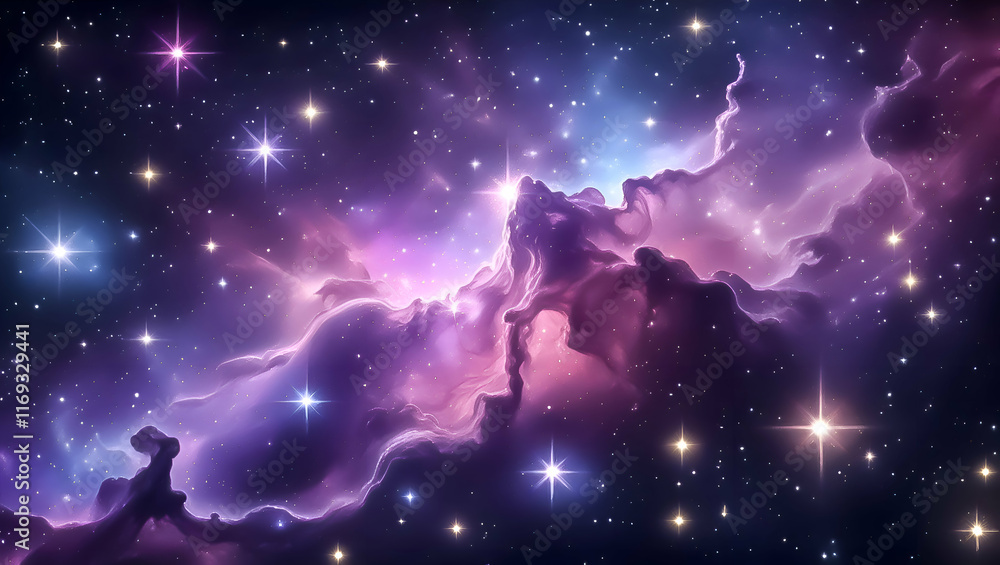 Fototapeta premium stars in the sky background