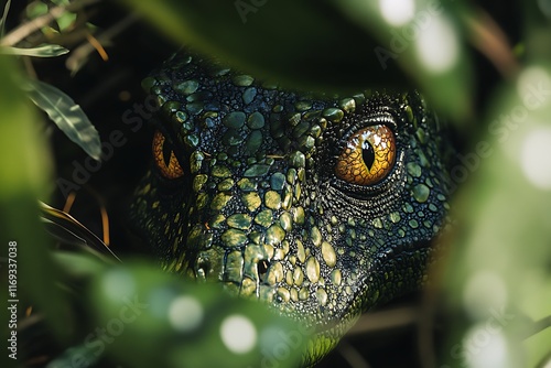 Ceratosaurus stalking prey