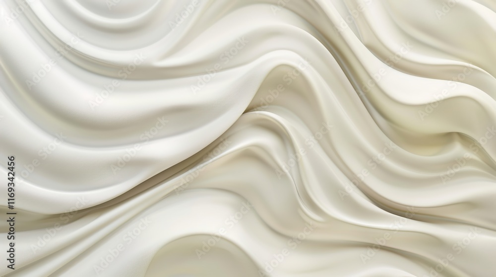 Obraz premium ivory seamless pattern wallpaper