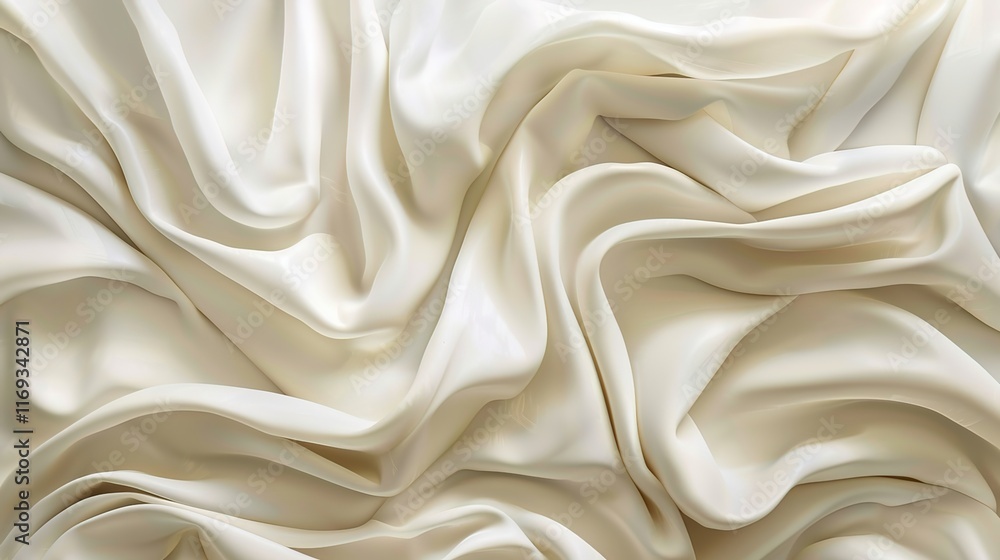 Obraz premium ivory seamless pattern wallpaper