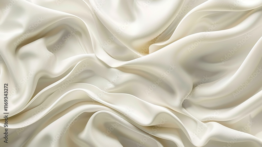 Obraz premium ivory seamless pattern wallpaper