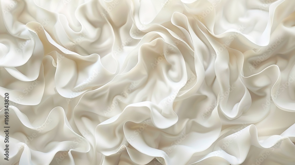 Fototapeta premium ivory seamless pattern wallpaper