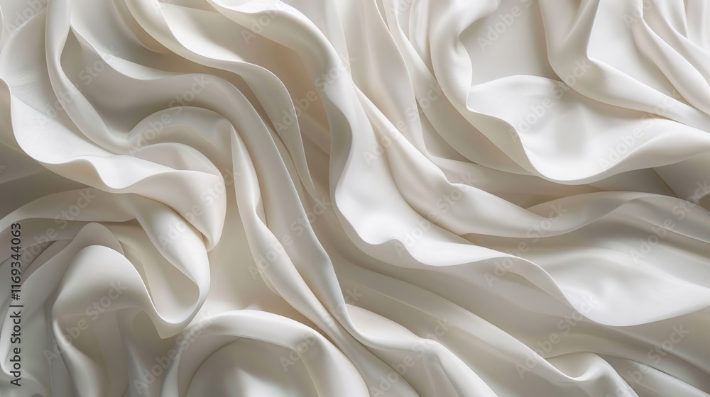 Obraz premium ivory seamless pattern wallpaper