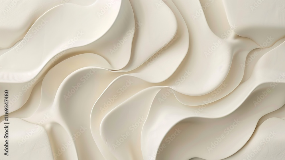 Obraz premium ivory seaamless pattern wallpaper