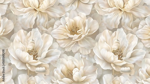 ivory seamless pattern wallpaper