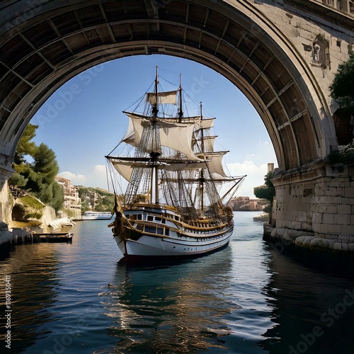 ship in the port
