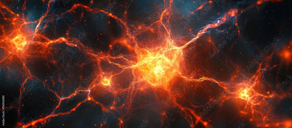Fiery Cosmic Explosion Dramatic and Intense Energy Eruption in the Depths of the Universe Captivating Abstract Digital with Vivid Glowing Plasma and Fiery Textures Fiery Cosmic Explosion Dramatic and Intense Energy Eruption in the Depths of the Universe Captivating Abstract Digital with Vivid Glowing Plasma and Fiery Textures