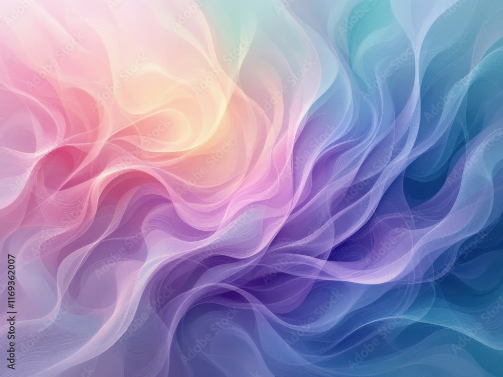 Abstract Colorful Waves Background Abstract Colorful Waves Background