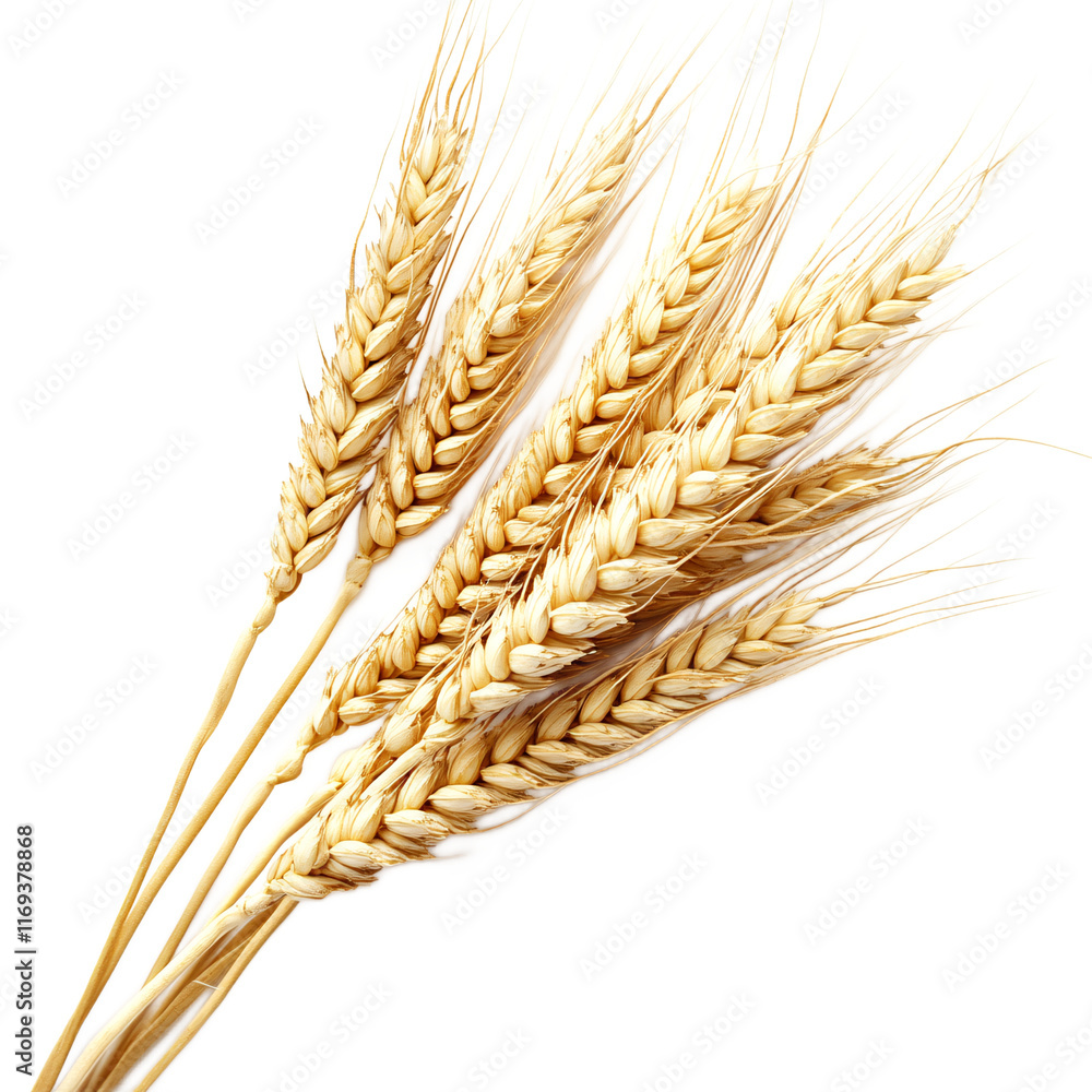 Wheat isolated on transparent background Wheat isolated on transparent background