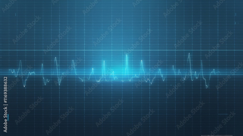 Abstract waveform grid design with dynamic lines and shapes in a grid pattern, representing sound waves and digital signal, on a dark background with vibrant colors and a futuristic style. Abstract waveform grid design with dynamic lines and shapes in a grid pattern, representing sound waves and digital signal, on a dark background with vibrant colors and a futuristic style.
