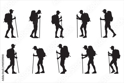 Hiking Adventures Icon Bundle