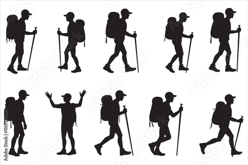 Hiking Adventures Icon Bundle