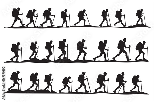 Hiking Adventures Icon Bundle