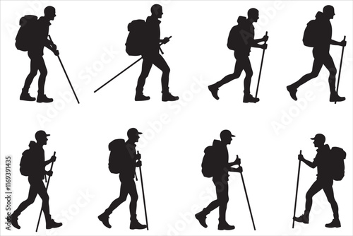 Hiking Adventures Icon Bundle