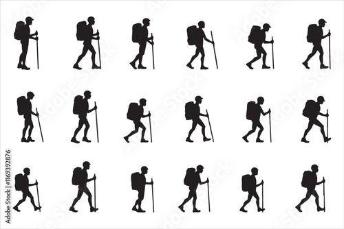 Hiking Adventures Icon Bundle