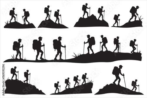 Hiking Adventures Icon Bundle