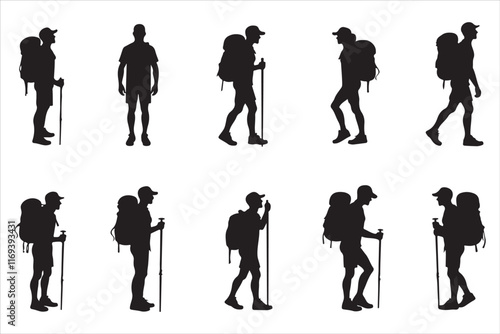 Hiking Adventures Icon Bundle
