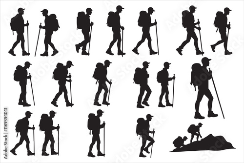 Hiking Adventures Icon Bundle