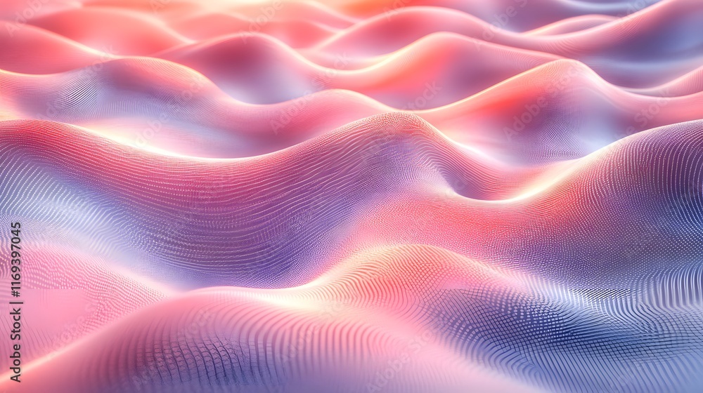 Captivating Artistic Rendering of Glowing Light Dance on a Gentle Pink Canvas Surface Captivating Artistic Rendering of Glowing Light Dance on a Gentle Pink Canvas Surface