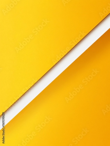 Abstract Yellow and White D...