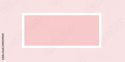 A Pink Square Inside A Whit...