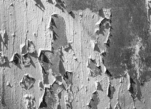 Obraz na płótnie Rusty iron texture with peeling paint background. w salonie