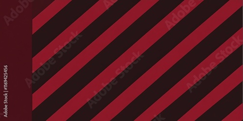 Abstract Red and Black Diag...